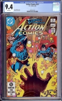 Action Comics #541 CGC 9.4 w