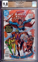 Action Comics #553 CGC 9.8 w
