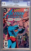 Action Comics #556 CGC 9.8 w