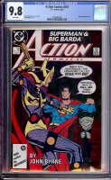 Action Comics #592 CGC 9.8 w