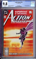 Action Comics #598 CGC 9.8 w