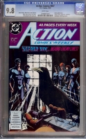 Action Comics #607 CGC 9.8 w