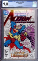 Action Comics #587 CGC 9.8 w