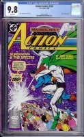 Action Comics #596 CGC 9.8 w
