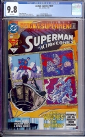 Action Comics #689 CGC 9.8 w
