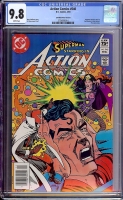 Action Comics #540 CGC 9.8 w Canadian Price Variant