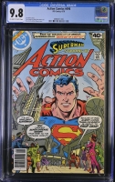 Action Comics #496 CGC 9.8 ow/w
