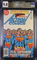 Action Comics #542 CGC 9.8 w Savannah