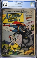 Action Comics #140 CGC 7.5 ow/w CHRISTINE FARRELL COMPLETE DC COLLECTION