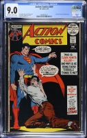 Action Comics #409 CGC 9.0 ow/w