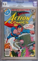 Action Comics #490 CGC 9.6 w