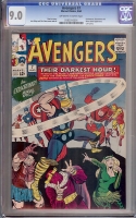 Avengers #7 CGC 9.0 ow/w