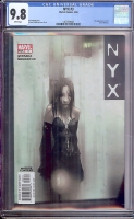 NYX #3 CGC 9.8 w