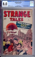 Strange Tales #97 CGC 8.0 ow/w