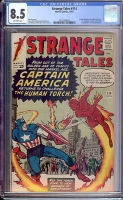Strange Tales #114 CGC 8.5 ow