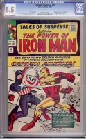 Tales of Suspense #58 CGC 8.5 w