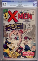 X-Men #6 CGC 8.0 ow