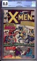 X-Men #9 CGC 8.0 ow/w
