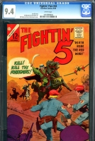 Fightin' Five #34 CGC 9.4 w