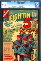 Fightin' Five #36 CGC 9.6 w