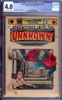Adventures into the Unknown #51 CGC 4.0 ow/w