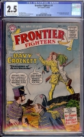 Frontier Fighters #1 CGC 2.5 ow/w