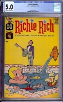 Richie Rich #1 CGC 5.0 ow/w