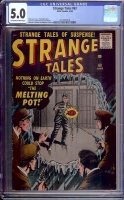 Strange Tales #63 CGC 5.0 ow/w