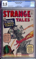 Strange Tales #101 CGC 2.5 ow/w