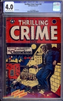 Thrilling Crime Cases #43 CGC 4.0 cr/ow