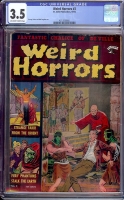 Weird Horrors #3 CGC 3.5 ow/w