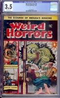 Weird Horrors #5 CGC 3.5 ow