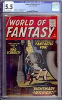 World of Fantasy #11 CGC 5.5 ow
