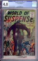 World of Suspense #2 CGC 4.0 w