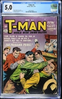 T-Man #4 CGC 5.0 w