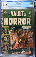 Vault of Horror #20 CGC 3.5 ow/w