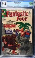 Fantastic Four #44 CGC 9.4 w
