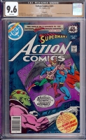 Action Comics #491 CGC 9.6 w Savannah