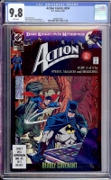 Action Comics #654 CGC 9.8 w