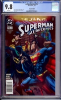Action Comics #753 CGC 9.8 w Newsstand Edition