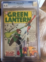 Green Lantern #25 CGC 9.4 cr/ow