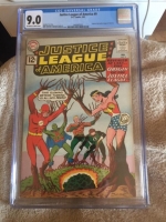 Justice League of America #9 CGC 9.0 ow/w