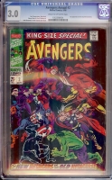 Avengers Annual #2 CGC 3.0 cr/ow
