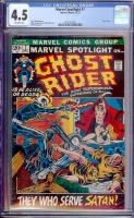 Marvel Spotlight #7 CGC 4.5 ow
