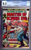 Master of Kung Fu #17 CGC 8.5 ow/w