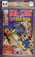 Ka-Zar #3 CGC 8.0 w Oakland