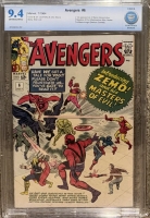 Avengers #6 CBCS 9.4 ow/w
