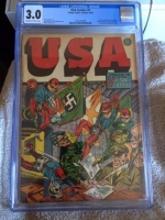 USA Comics #5 CGC 3.0 ow/w