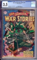 Star Spangled War Stories #31 CGC 3.5 cr/ow