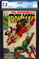 Iron Man #15 CGC 7.5 ow/w